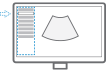 Function selecting automatic ultrasound probe setting : EzExam